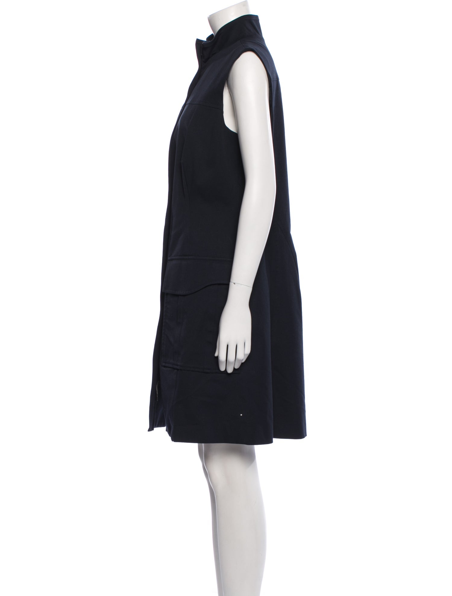 Pearl by Lela Rose Mock Neck Mini Dress