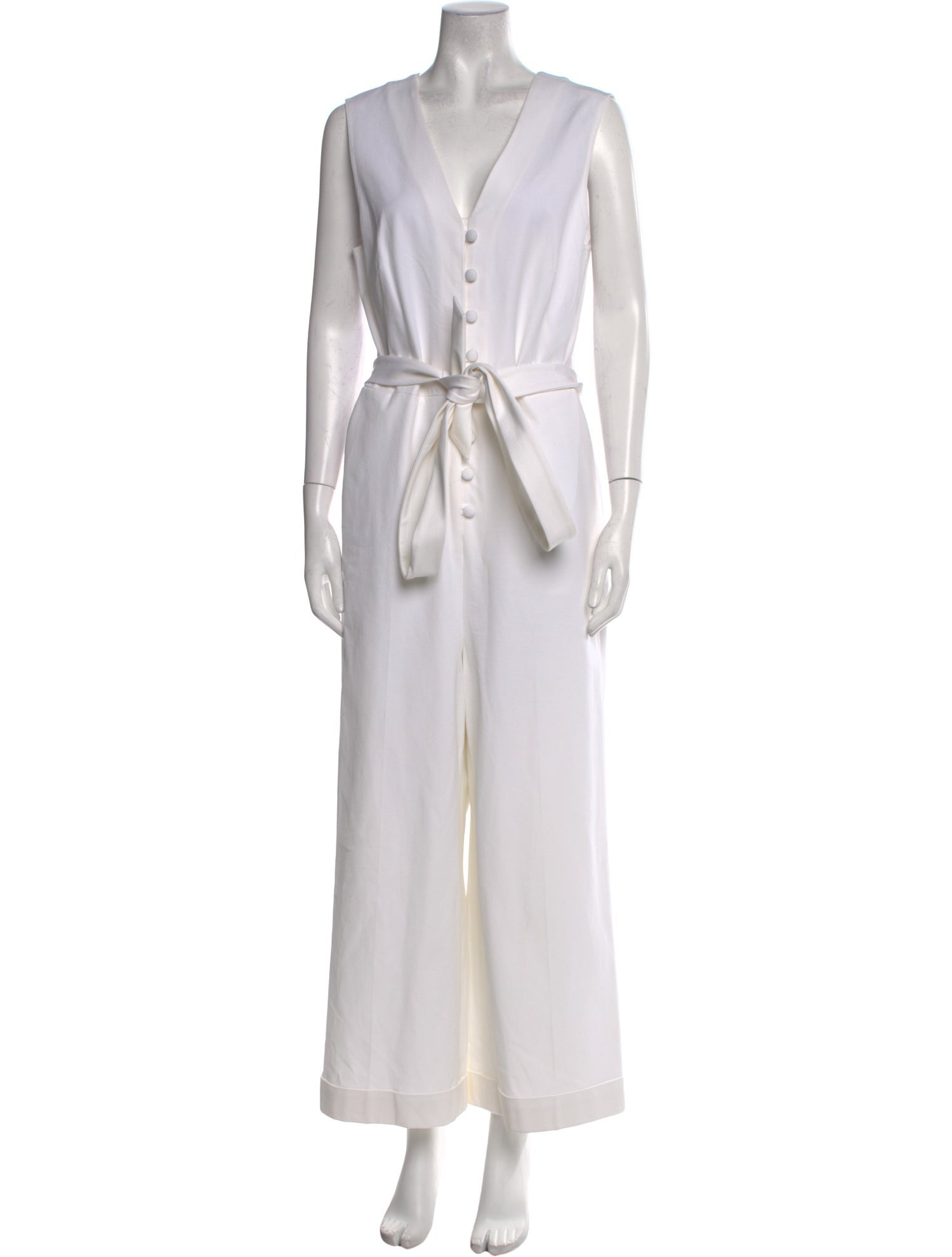 Pearl by Lela Rose V-Neck Jumpsuit