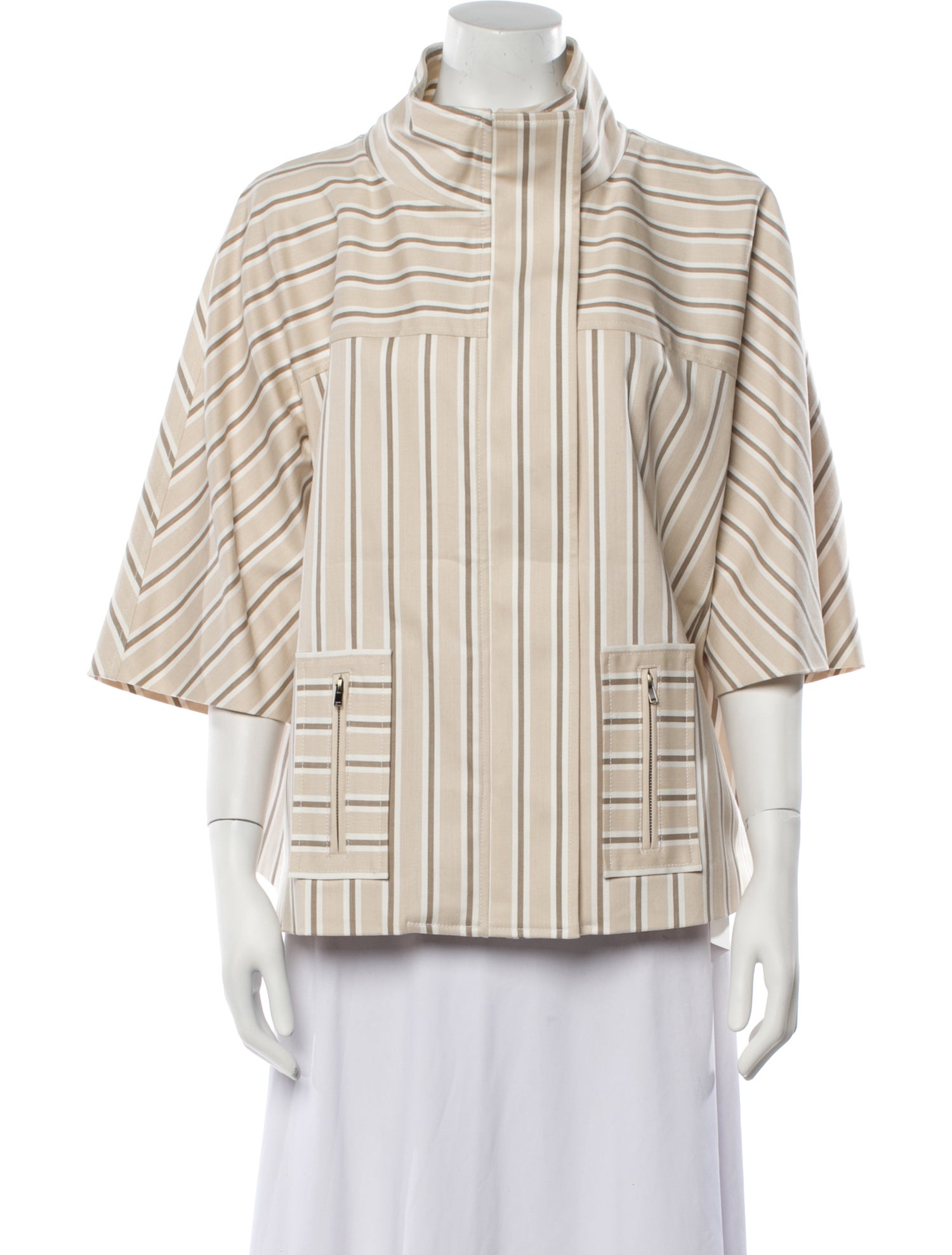 Pearl by Lela Rose Striped Jacket