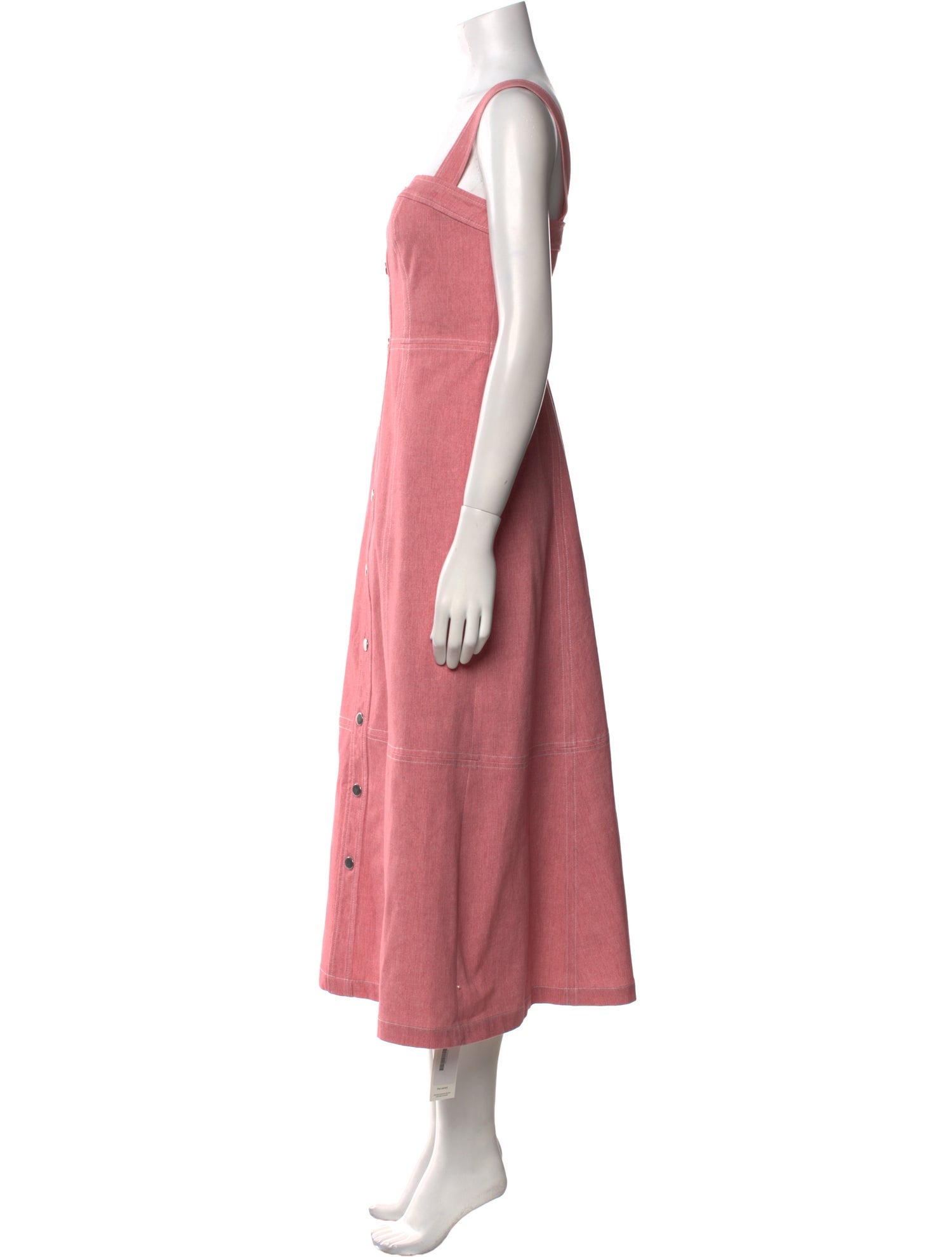 Pearl by Lela Rose Square Neckline Long Dress