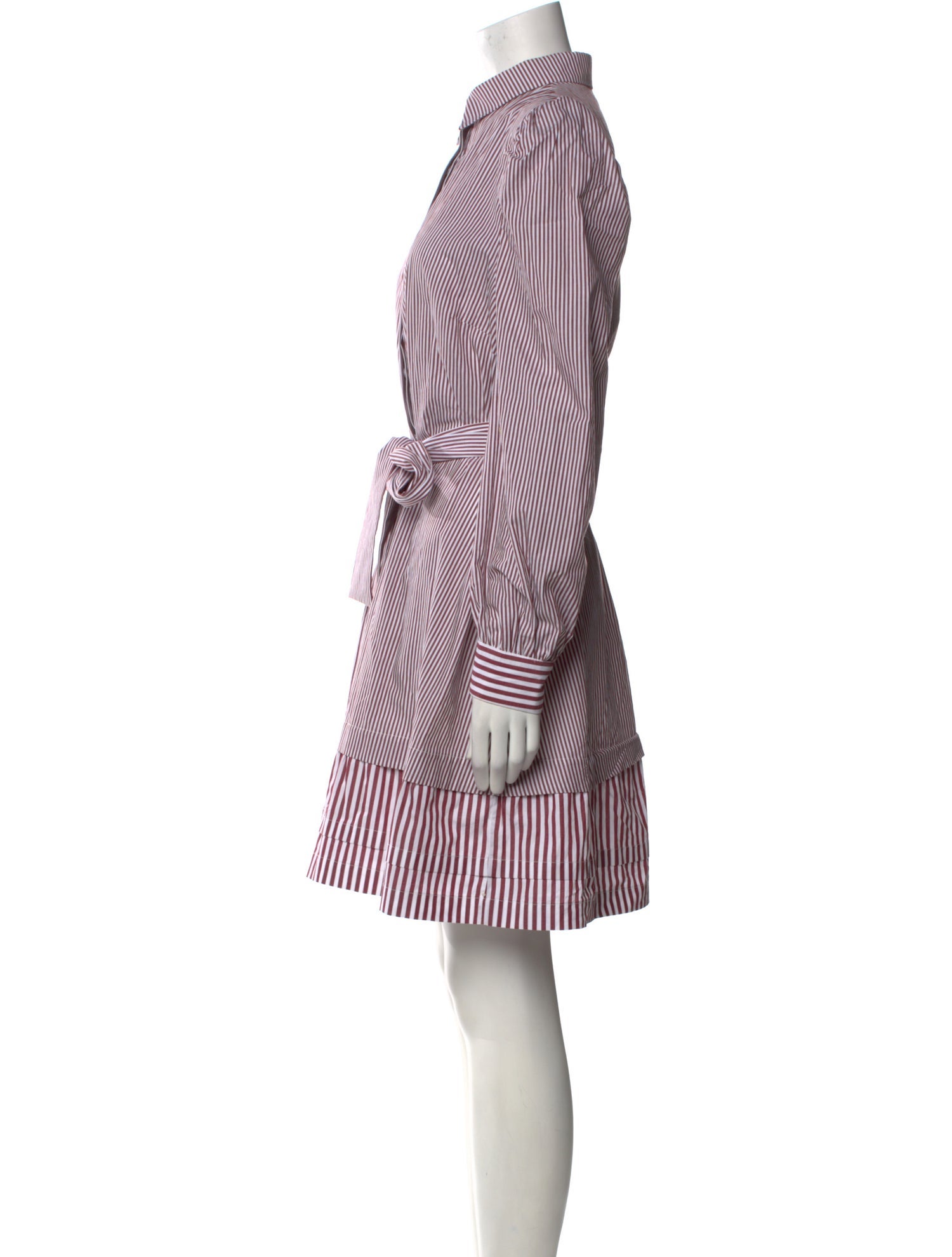 Pearl by Lela Rose Striped Mini Dress