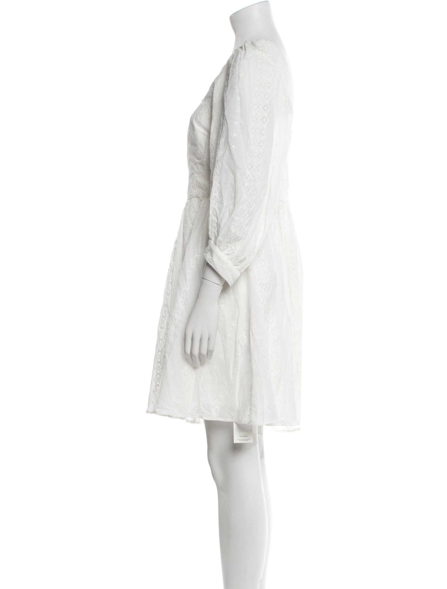 Pearl by Lela Rose Square Neckline Mini Dress