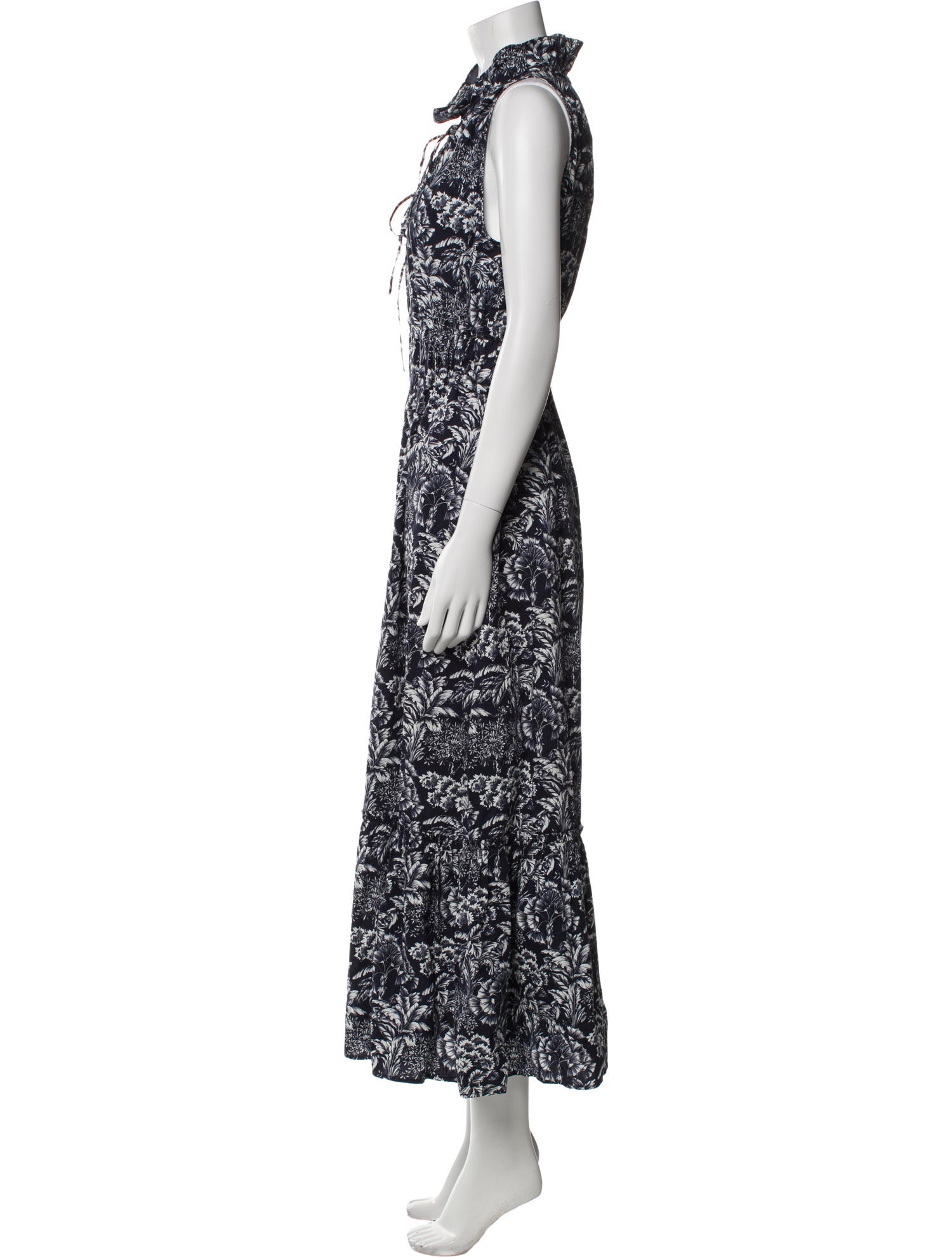 Pearl by Lela Rose Printed Long Dress