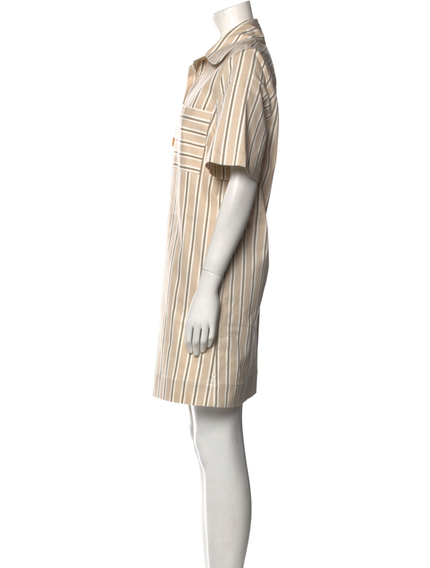 Pearl by Lela Rose Striped Mini Dress