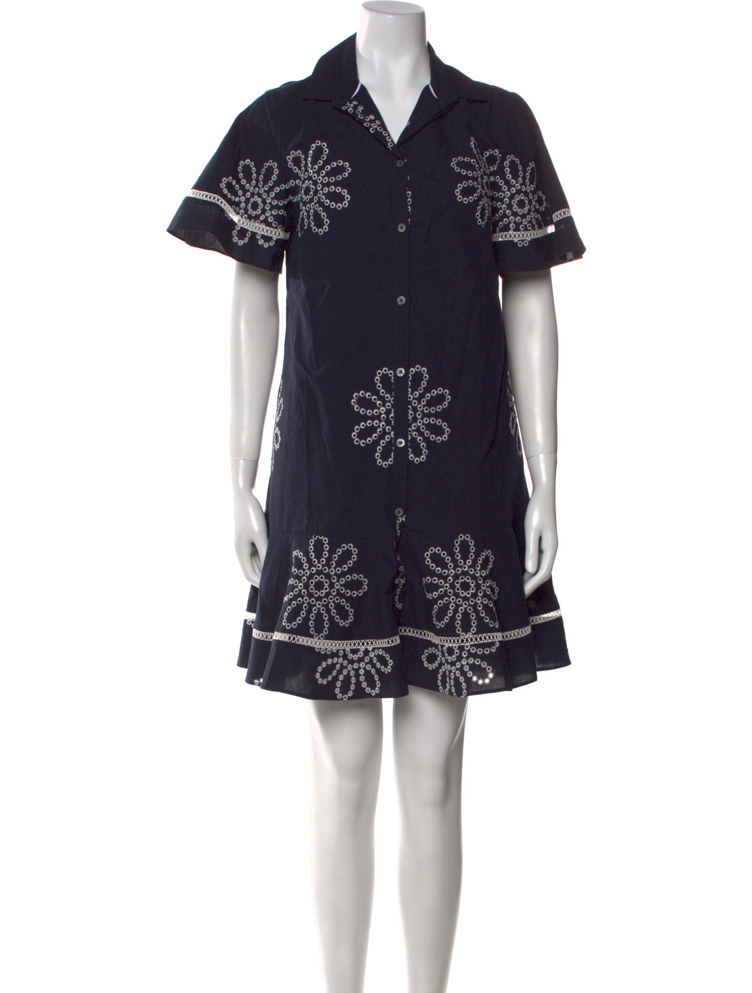 Pearl by Lela Rose Floral Print Mini Dress