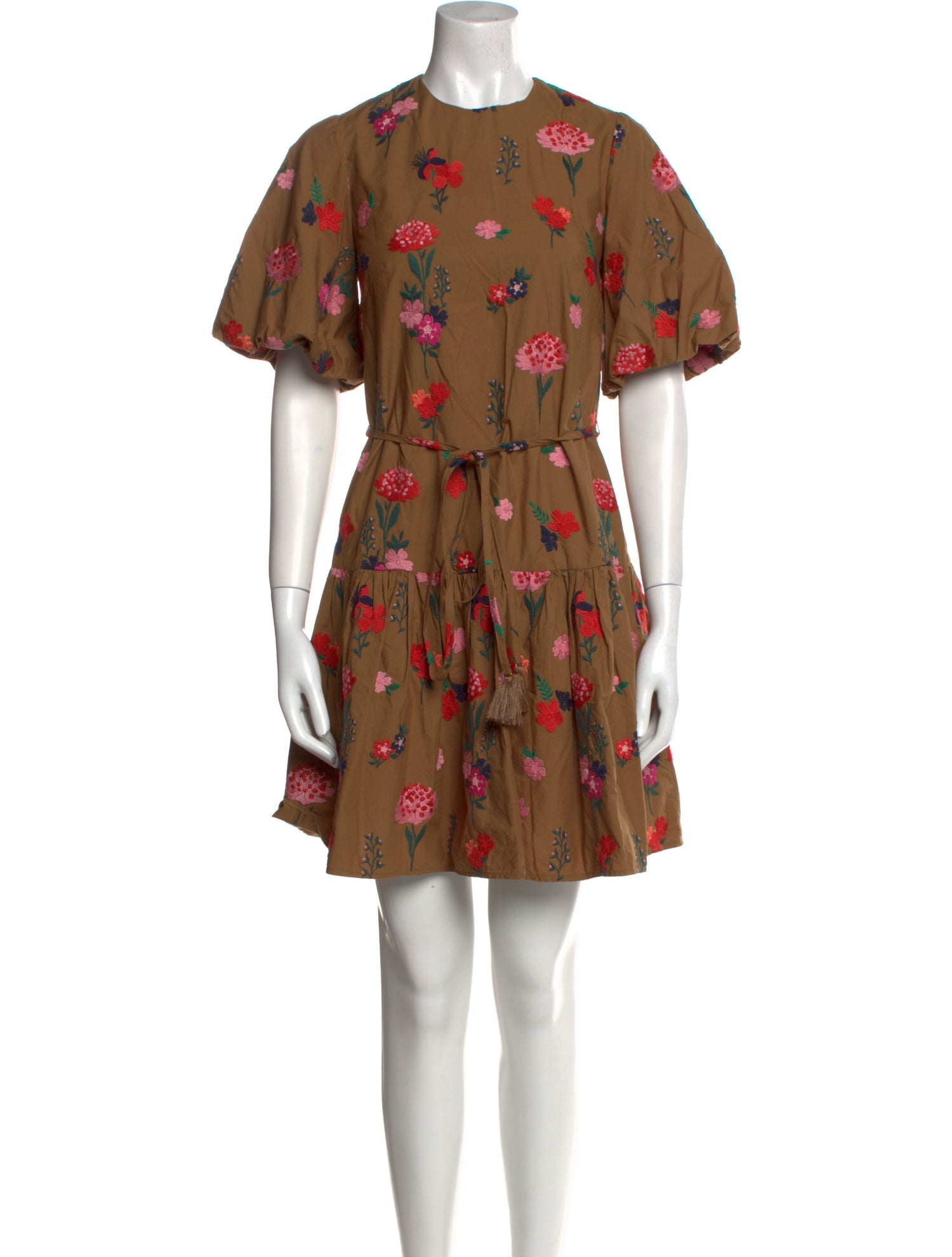 Pearl by Lela Rose Floral Print Mini Dress