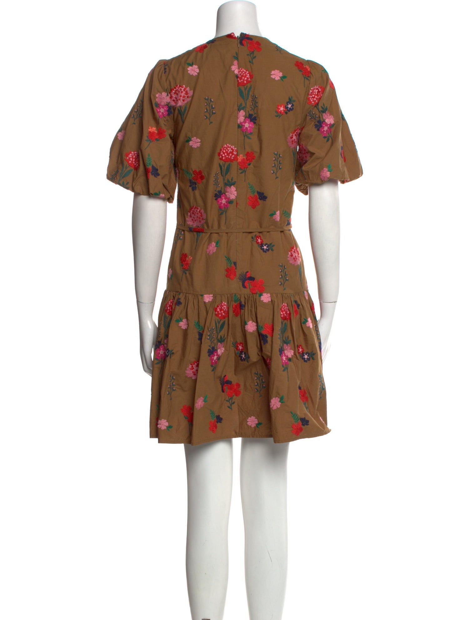 Pearl by Lela Rose Floral Print Mini Dress