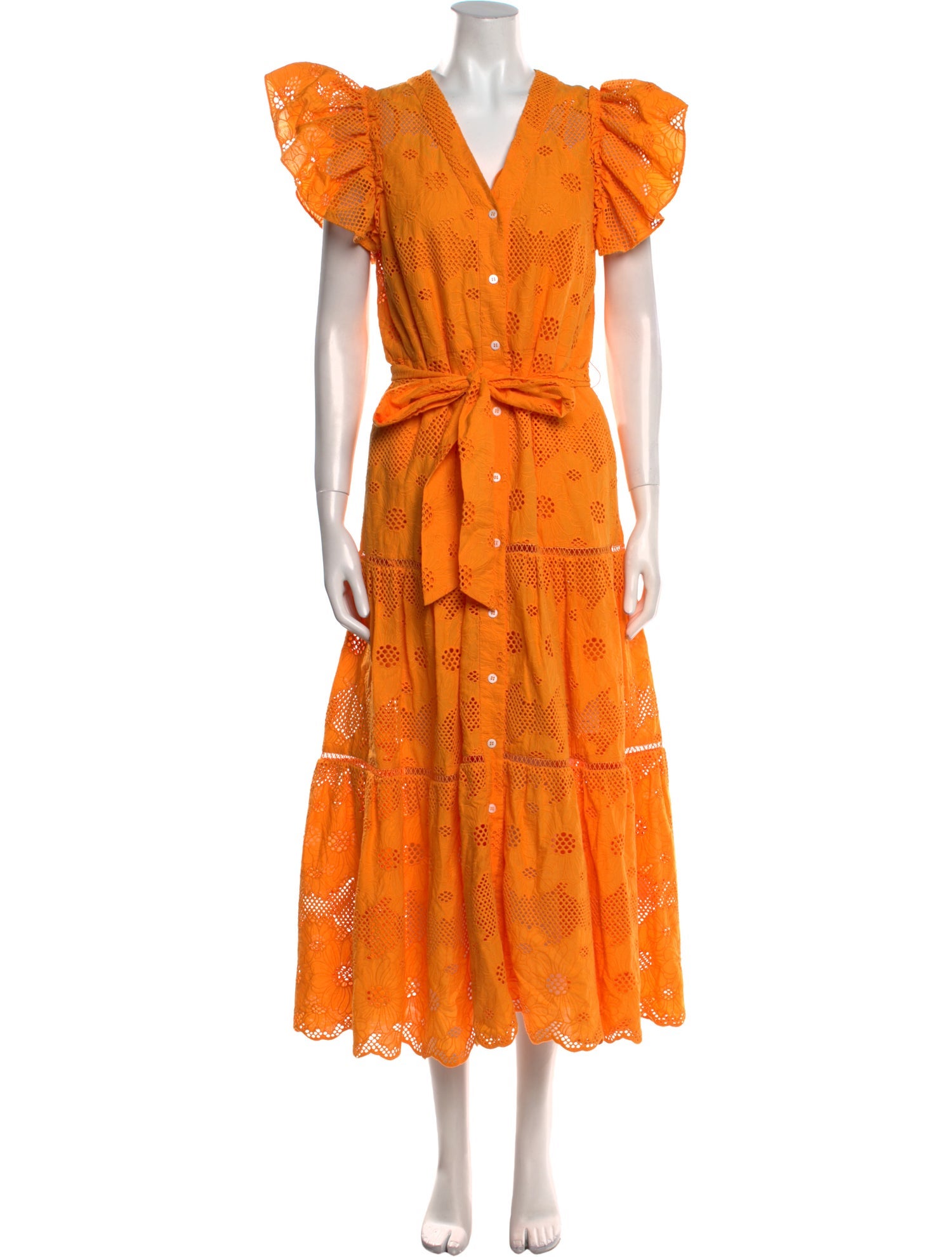 Pearl by Lela Rose V-Neck Long Dress