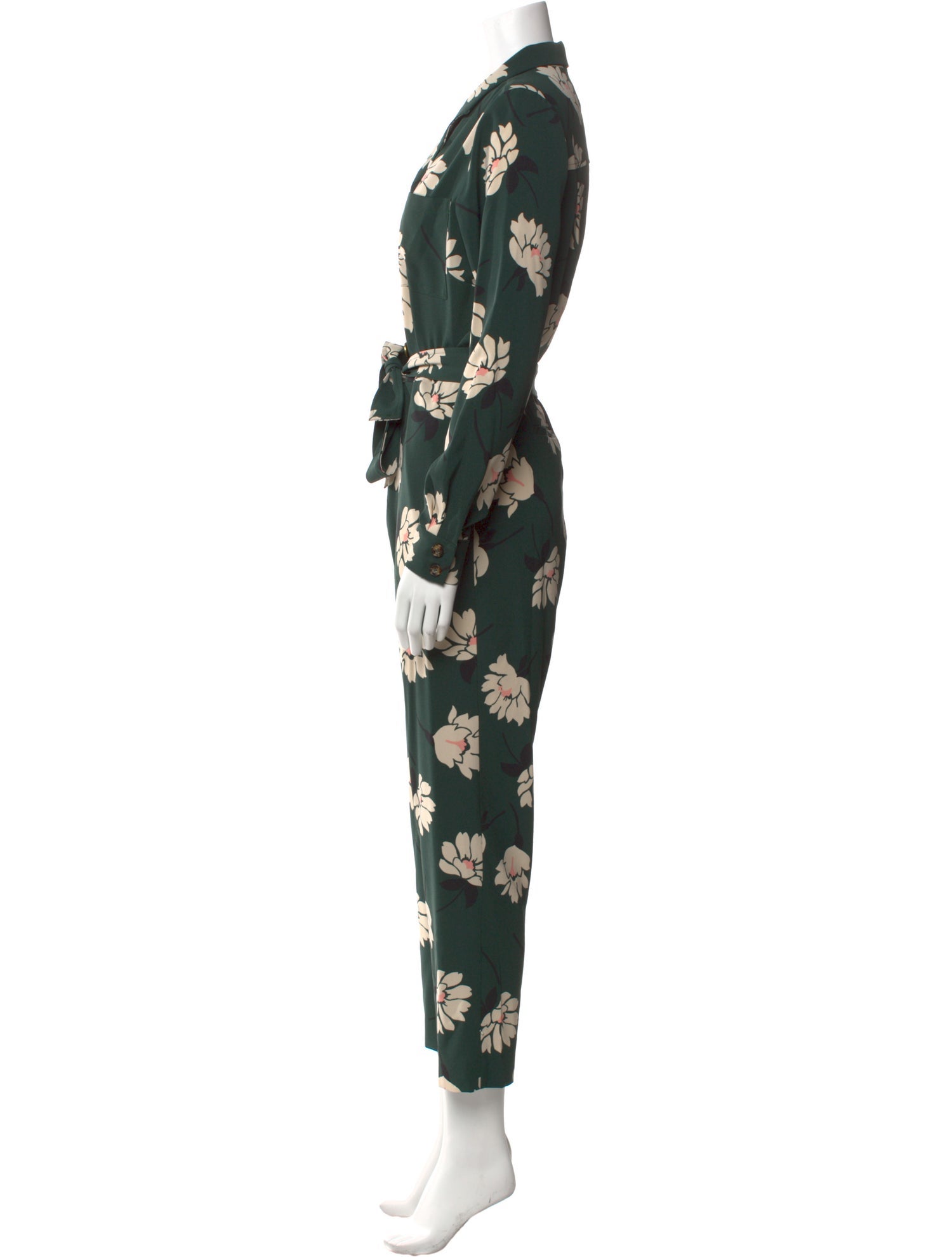 Pearl by Lela Rose Floral Print Jumpsuit