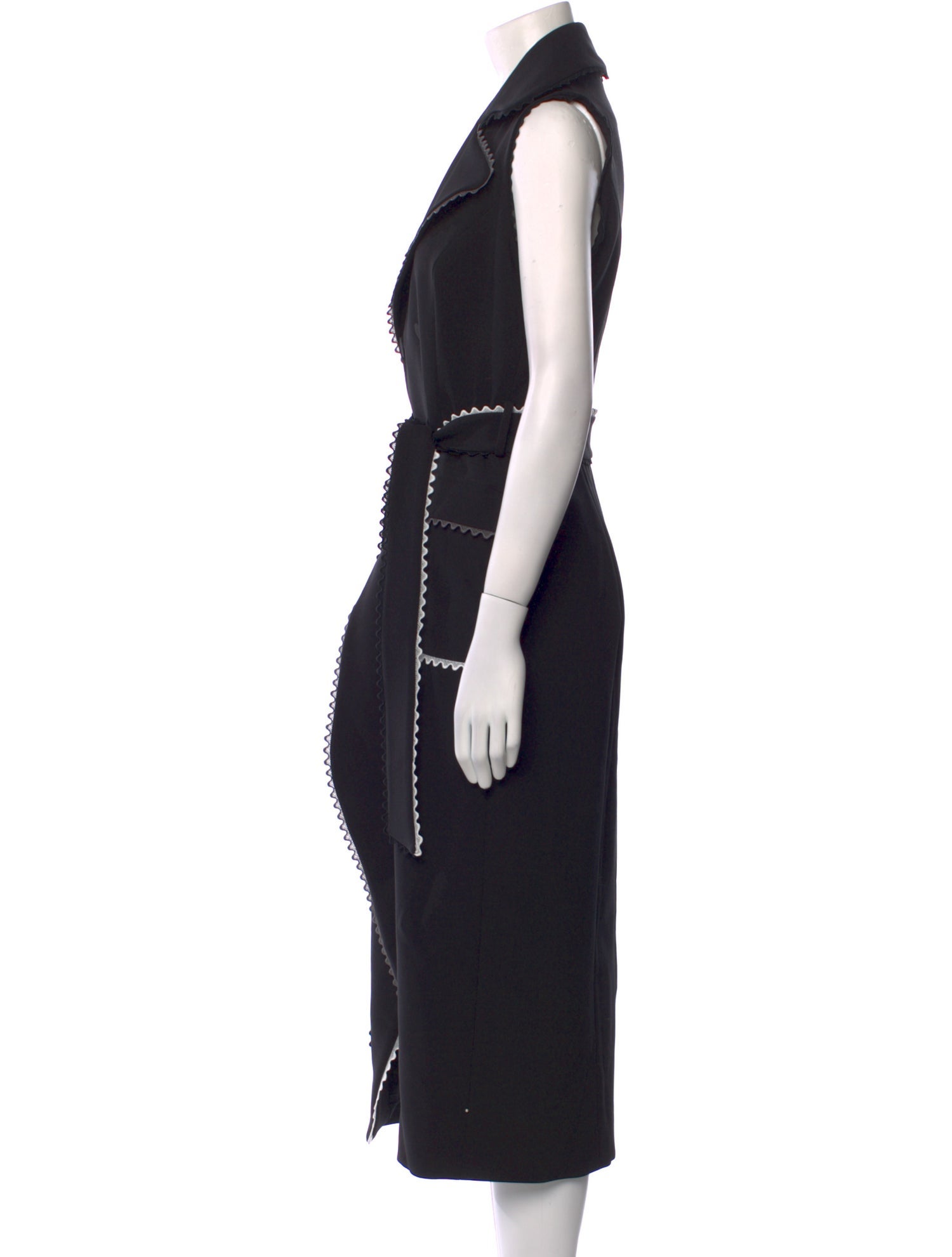 Pearl by Lela Rose V-Neck Midi Length Dress