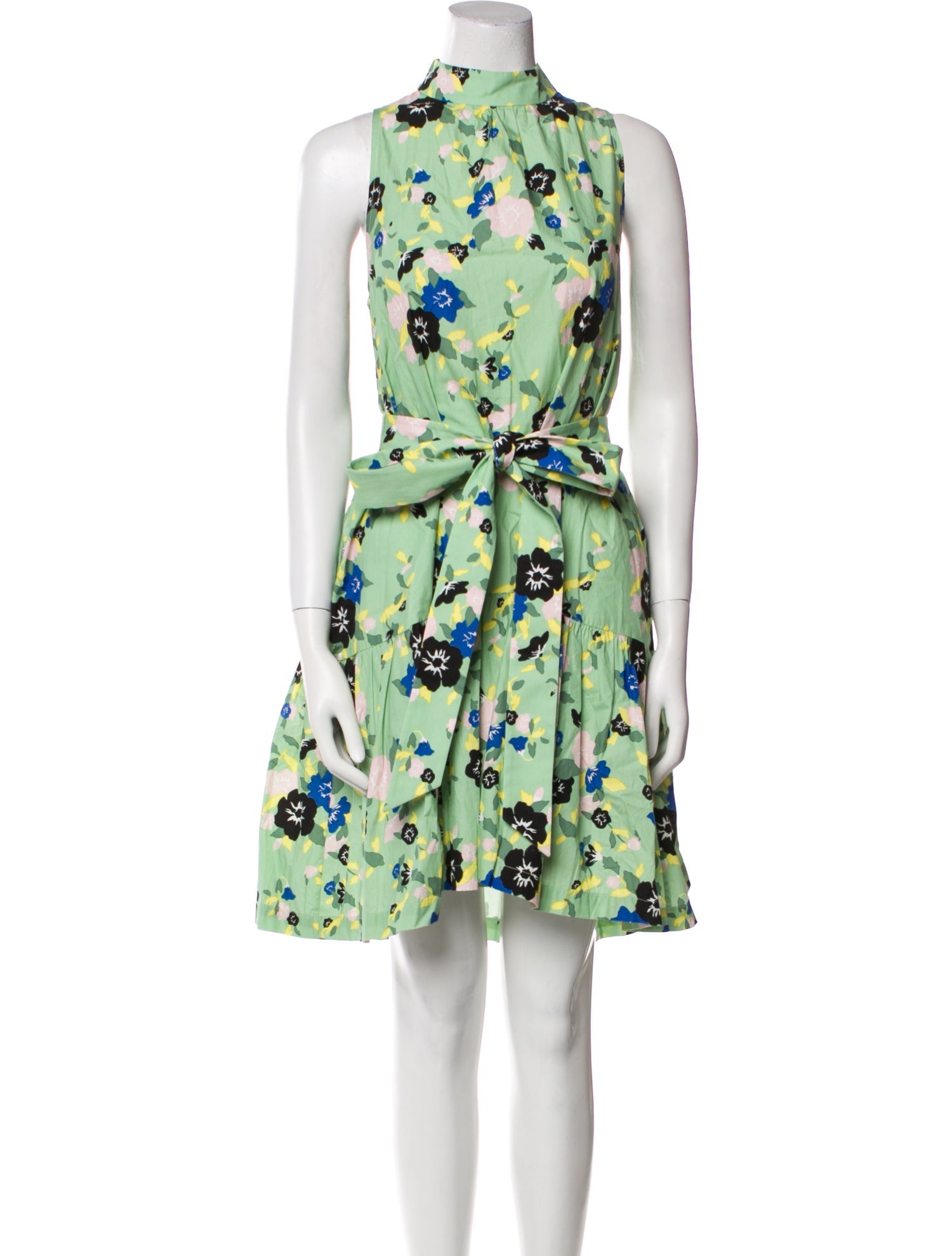 Pearl by Lela Rose Floral Print Mini Dress