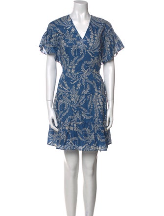 Pearl by Lela Rose Printed Mini Dress w/ Tags