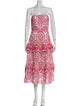 Pearl by Lela Rose Printed Knee-Length Dress