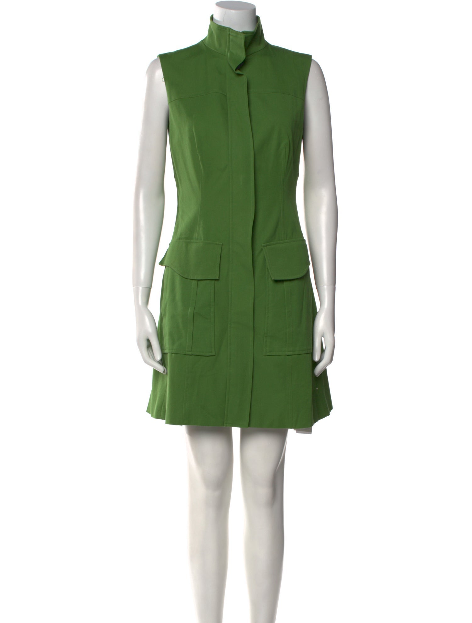 Pearl by Lela Rose Mock Neck Mini Dress