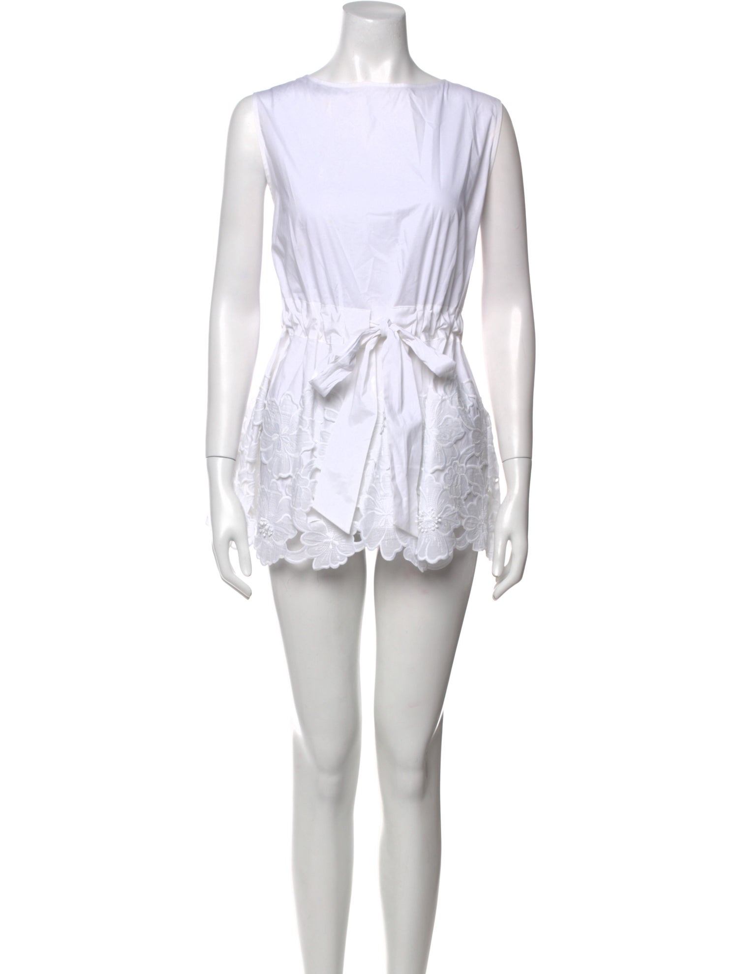 Pearl by Lela Rose Scoop Neck Mini Dress