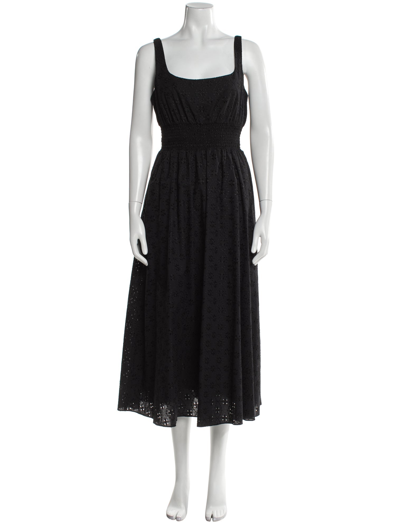 Pearl by Lela Rose Square Neckline Long Dress