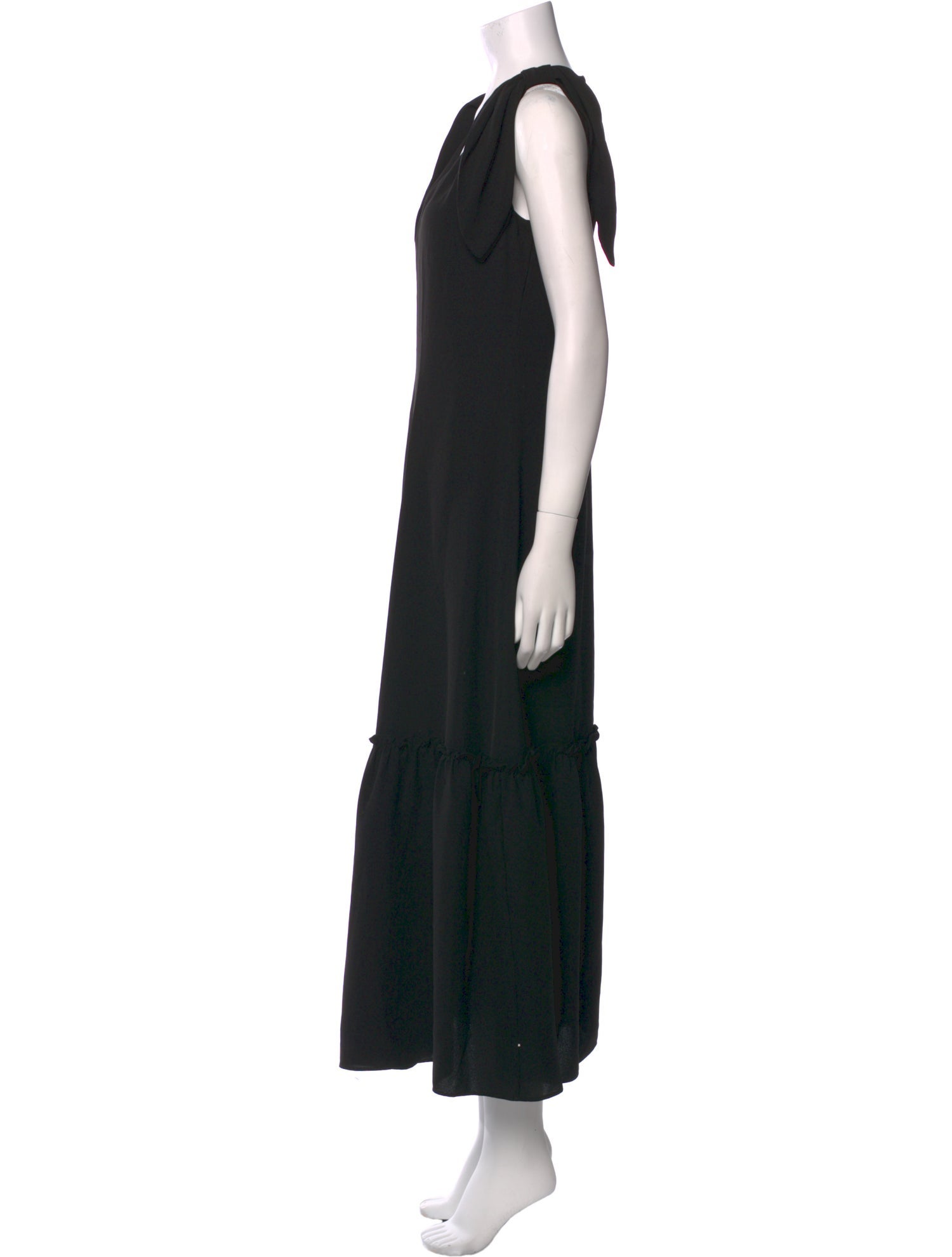 Pearl by Lela Rose V-Neck Long Dress