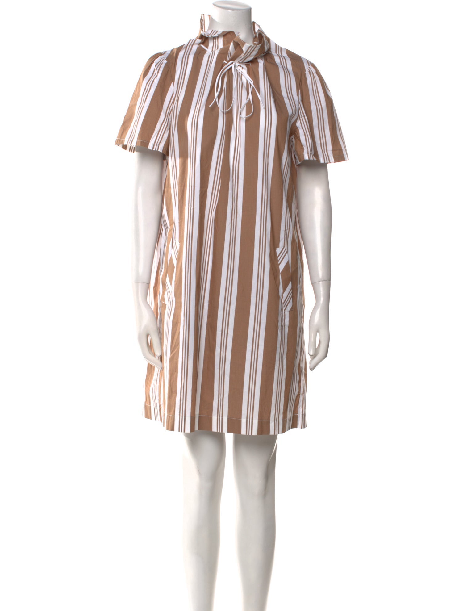 Pearl by Lela Rose Striped Mini Dress