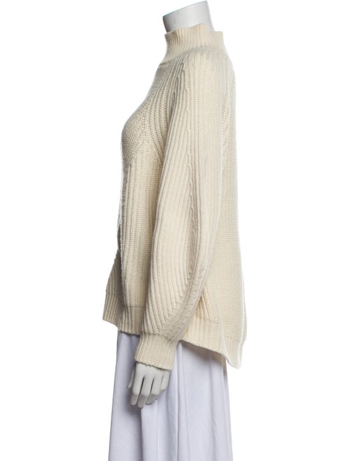 Pearl by Lela Rose Wool Mock Neck Sweater