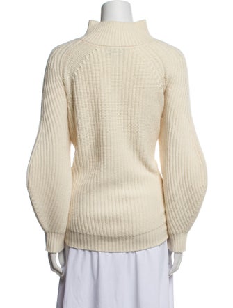 Pearl by Lela Rose Wool Mock Neck Sweater