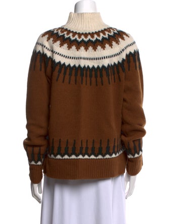 Pearl by Lela Rose Wool Printed Sweater