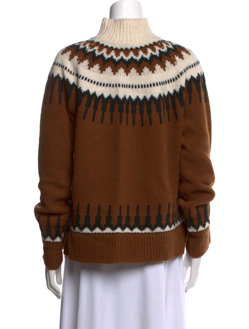 Pearl by Lela Rose Wool Printed Sweater