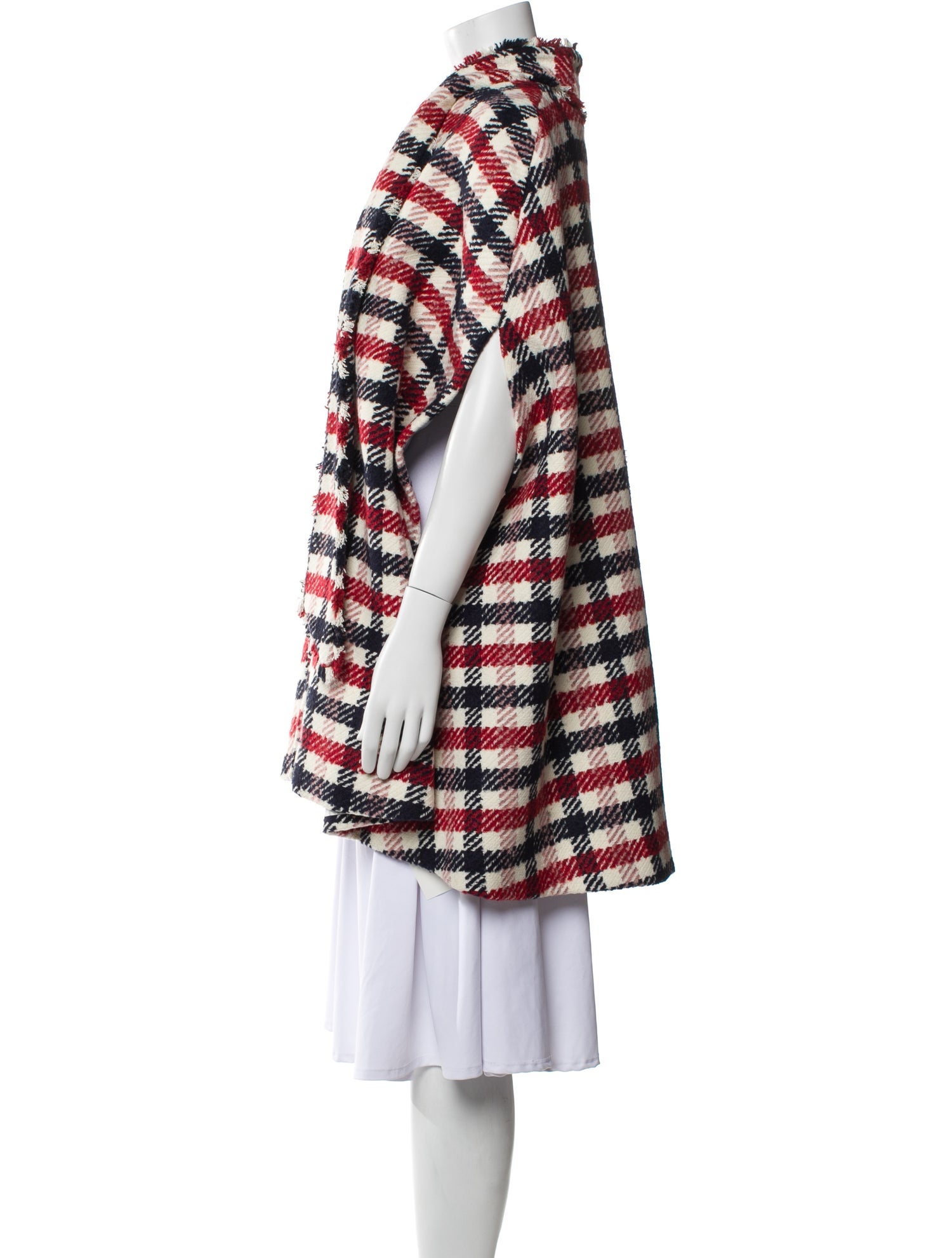 Pearl by Lela Rose Plaid Print Coat