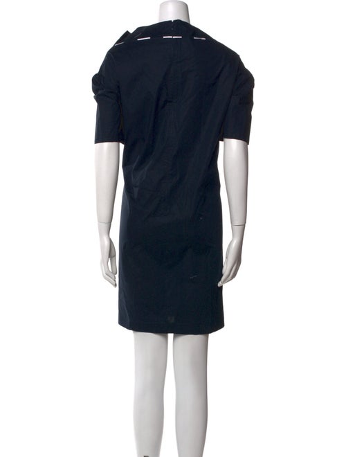 Pearl by Lela Rose Crew Neck Mini Dress