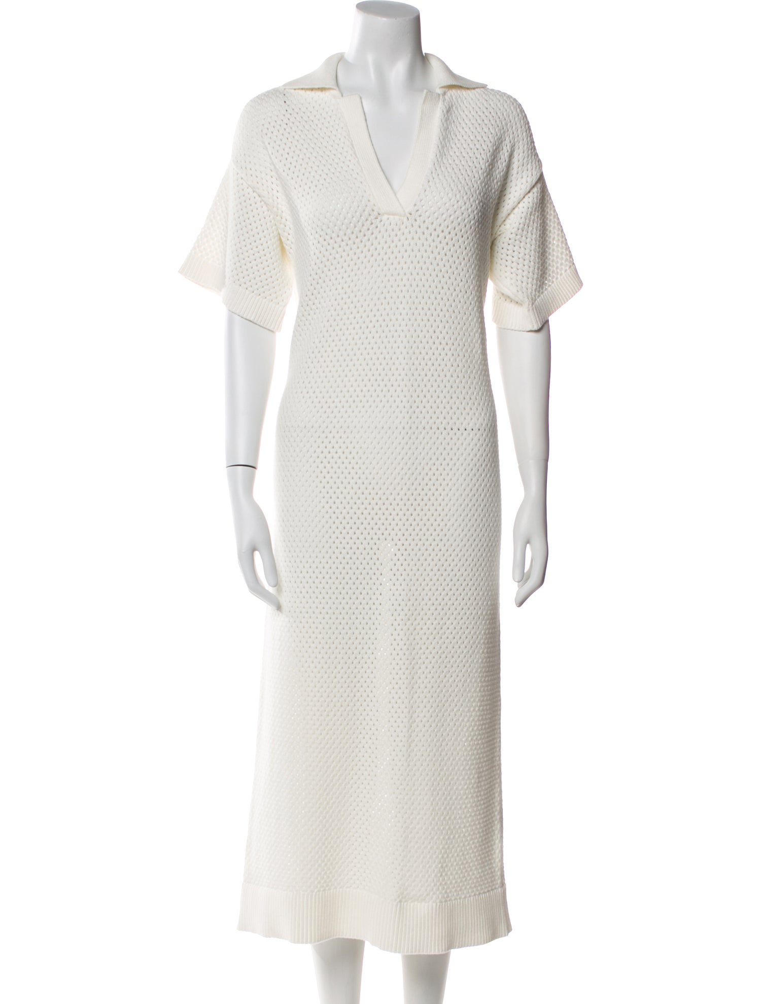 Pearl by Lela Rose V-Neck Midi Length Dress w/ Tags