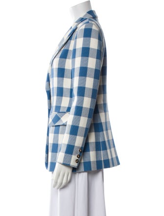 Pearl by Lela Rose Plaid Print Blazer