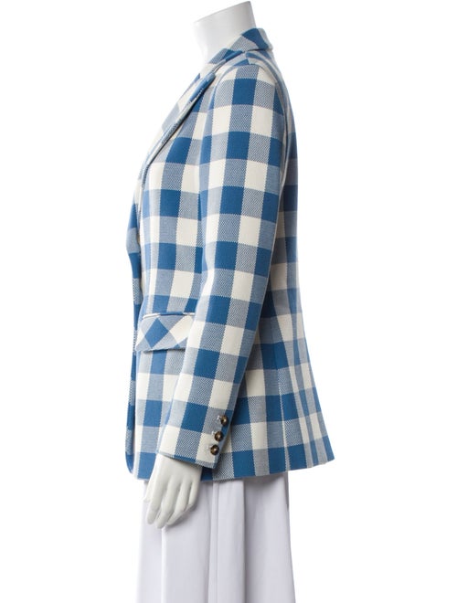Pearl by Lela Rose Plaid Print Blazer
