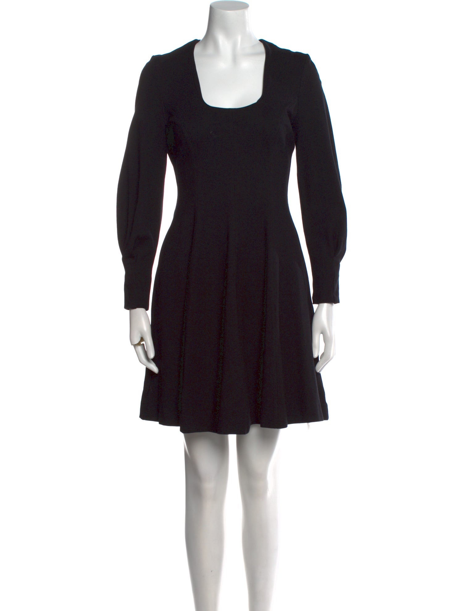 Pearl by Lela Rose Square Neckline Mini Dress