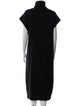 Pearl by Lela Rose Turtleneck Midi Length Dress