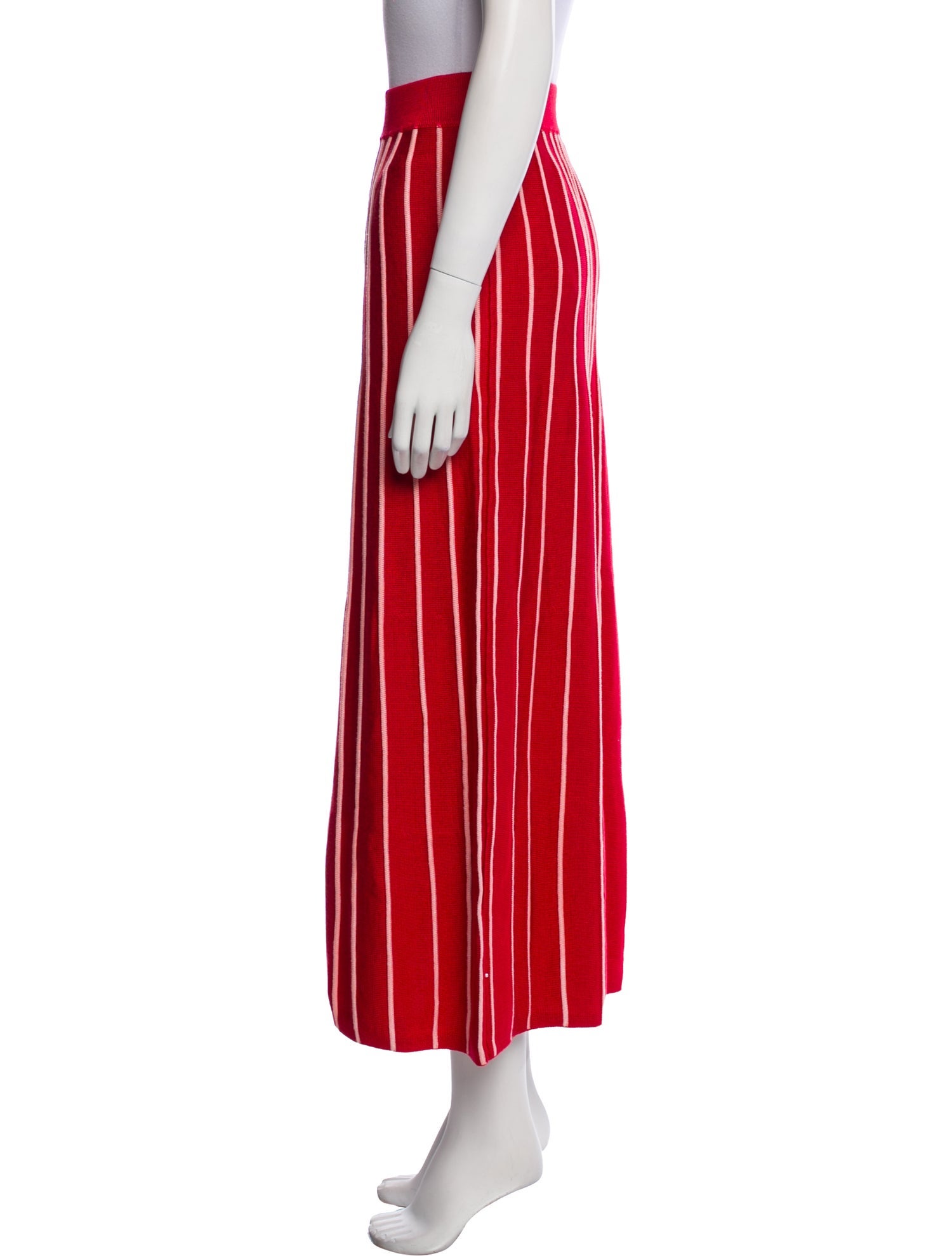 Pearl by Lela Rose Striped Midi Length Skirt w/ Tags