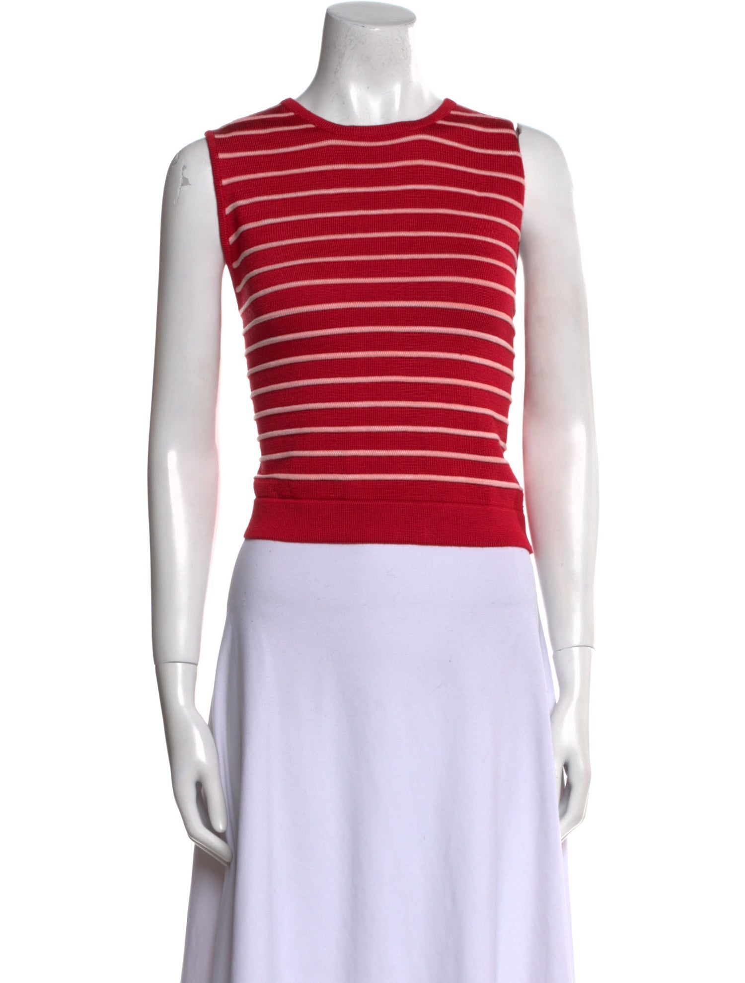 Pearl by Lela Rose Striped Crew Neck Sweater w/ Tags