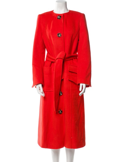 Pearl by Lela Rose Wool Trench Coat