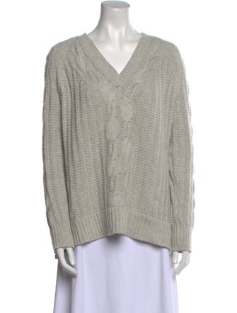 Pearl by Lela Rose V-Neck Sweater