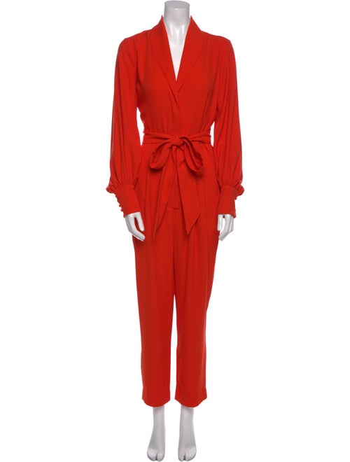 Pearl by Lela Rose V-Neck Jumpsuit