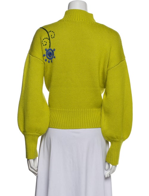 Pearl by Lela Rose Wool Printed Sweater