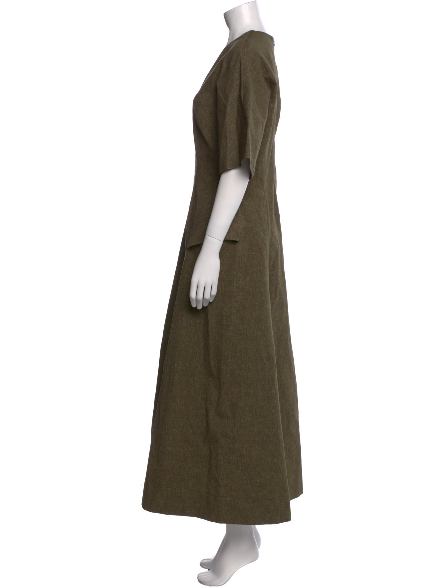 Pearl by Lela Rose V-Neck Long Dress