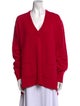 Pearl by Lela Rose Wool V-Neck Sweater