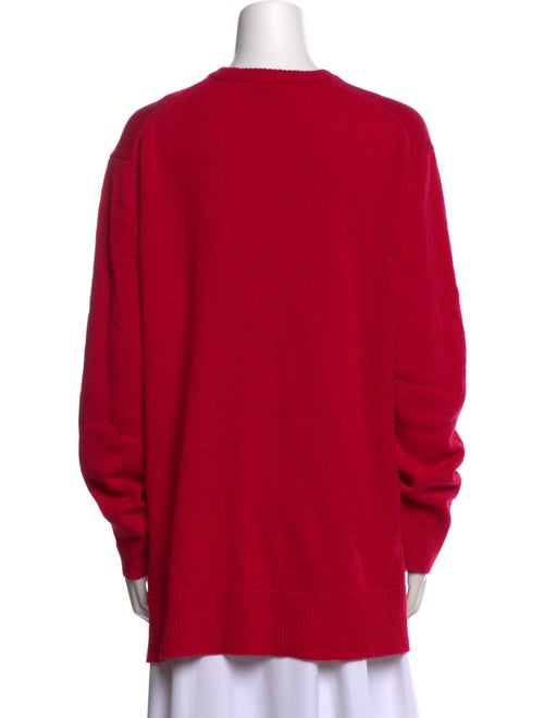 Pearl by Lela Rose Wool V-Neck Sweater