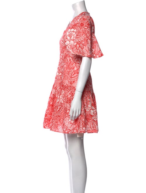 Pearl by Lela Rose Printed Mini Dress