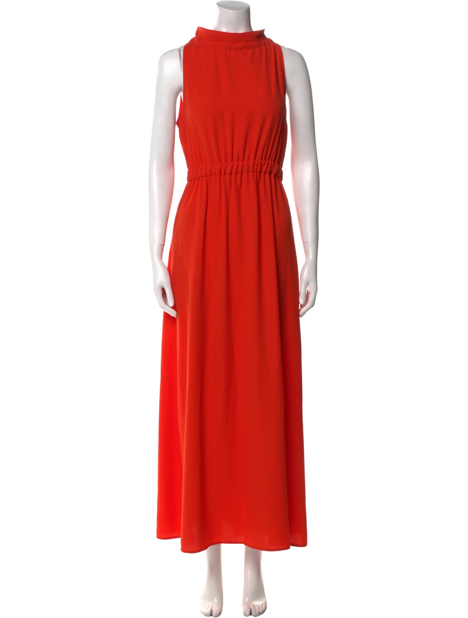 Pearl by Lela Rose Mock Neck Long Dress