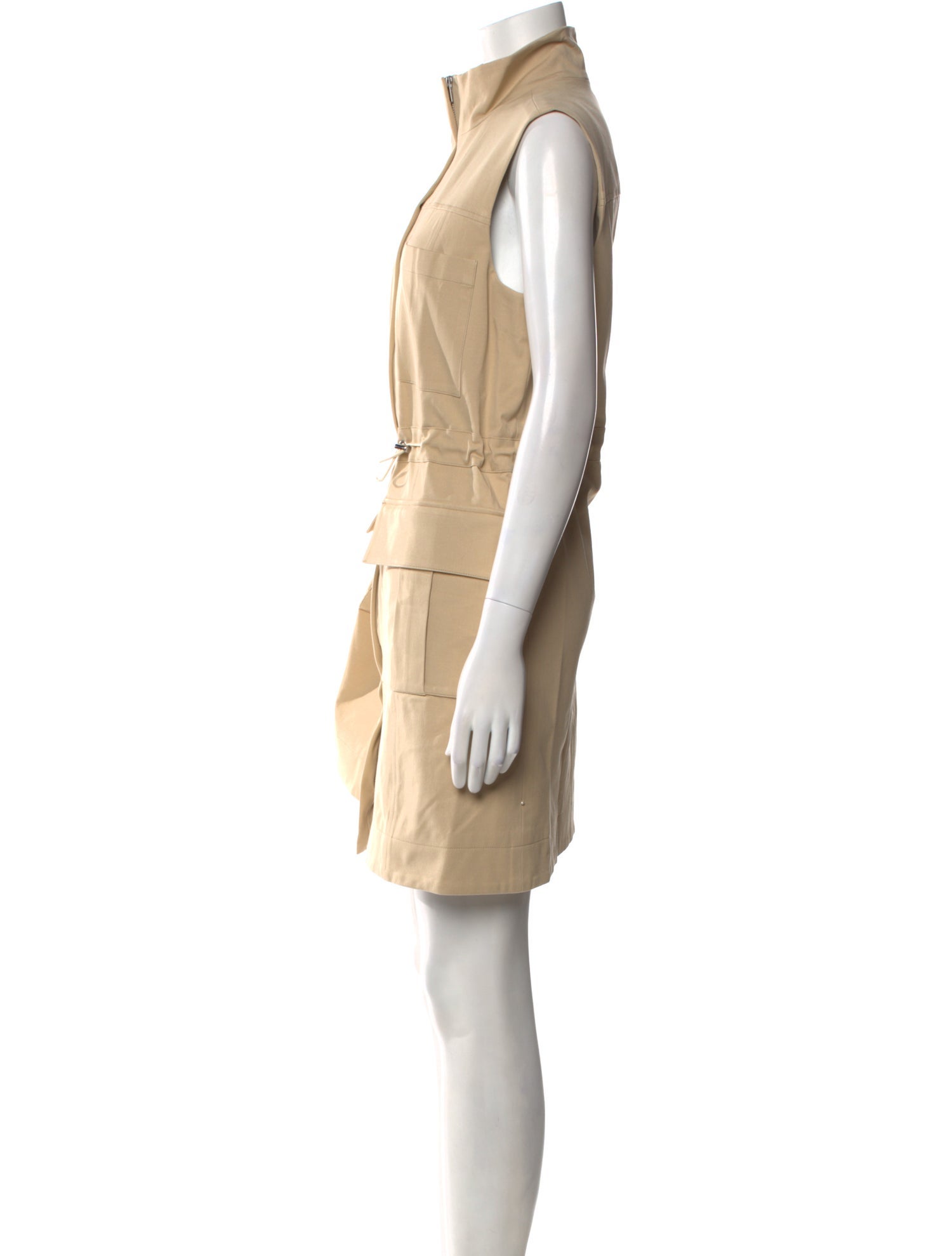 Pearl by Lela Rose Mock Neck Mini Dress