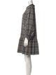Pearl by Lela Rose Plaid Print Knee-Length Dress