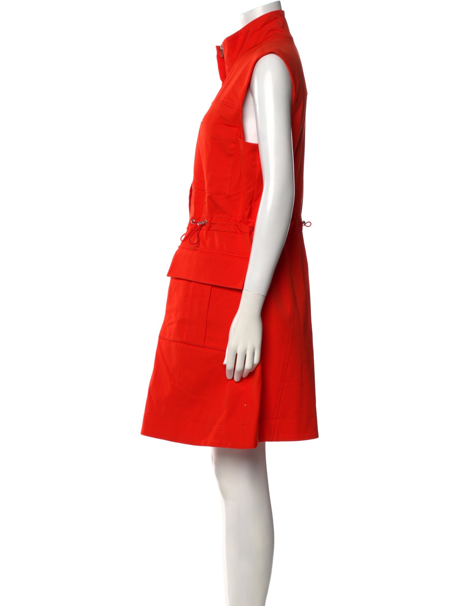 Pearl by Lela Rose Mock Neck Knee-Length Dress