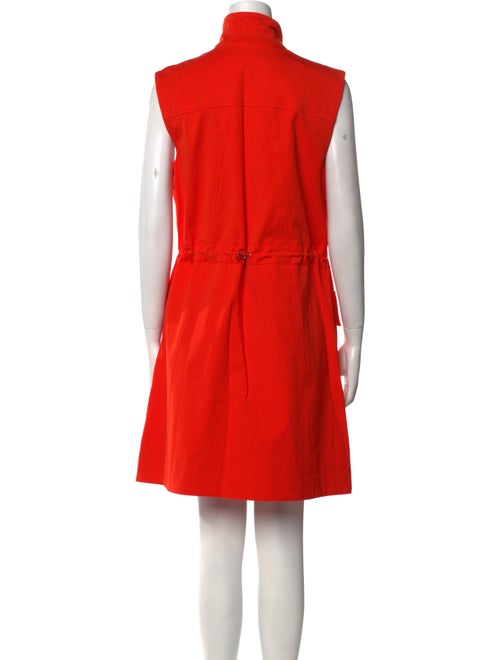 Pearl by Lela Rose Mock Neck Knee-Length Dress