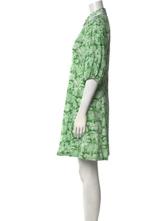 Pearl by Lela Rose Floral Print Mini Dress