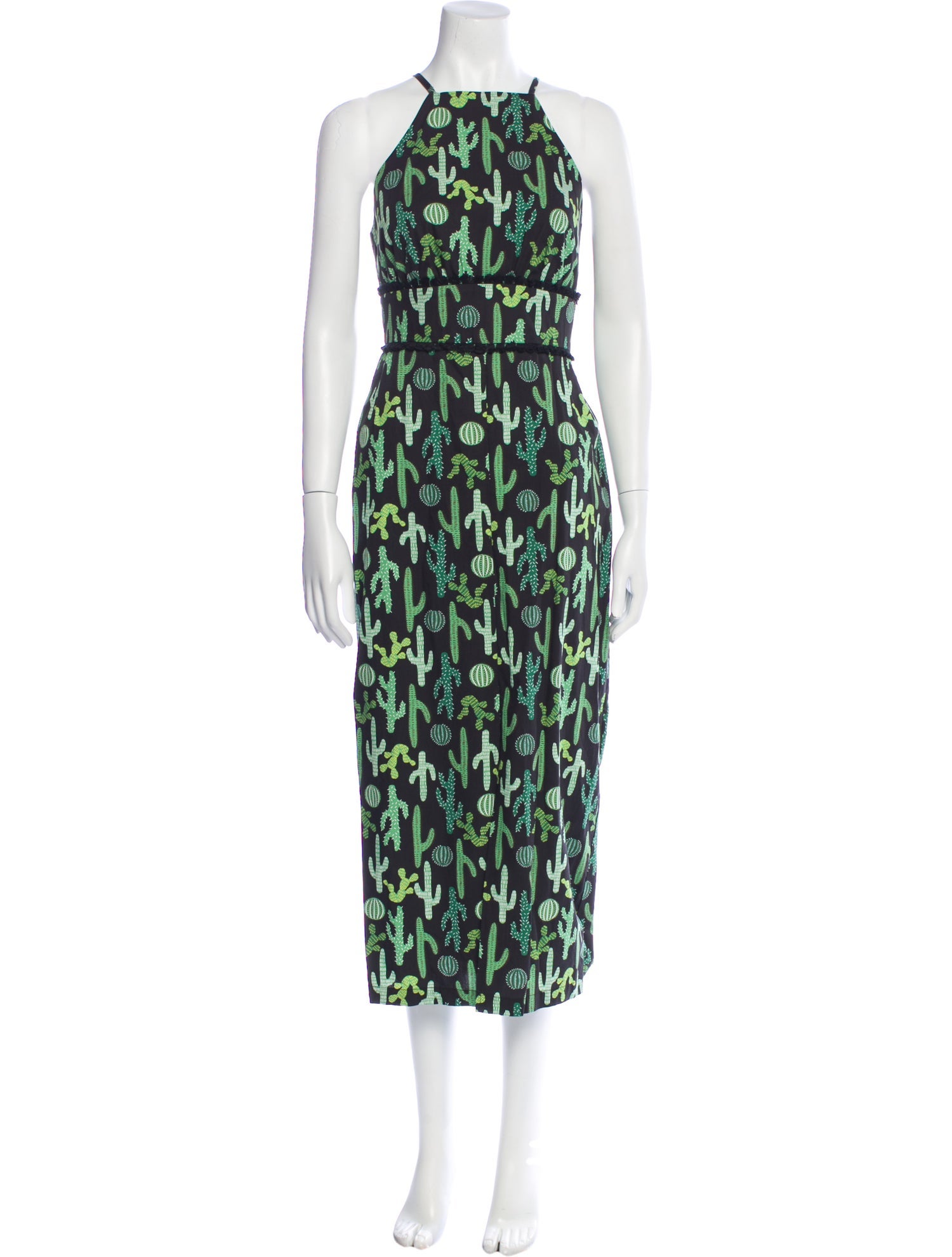 Pearl by Lela Rose Printed Midi Length Dress